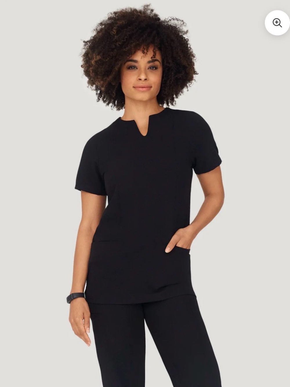 Mandala 5 Pocket Notch Neck Scrub Top and Pants